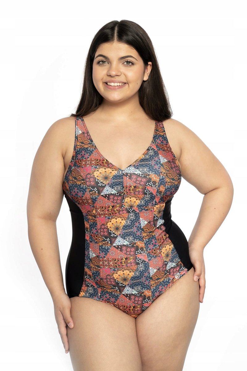 3319 Wyszczuplający kostium kąpielowy 4XL SPIN