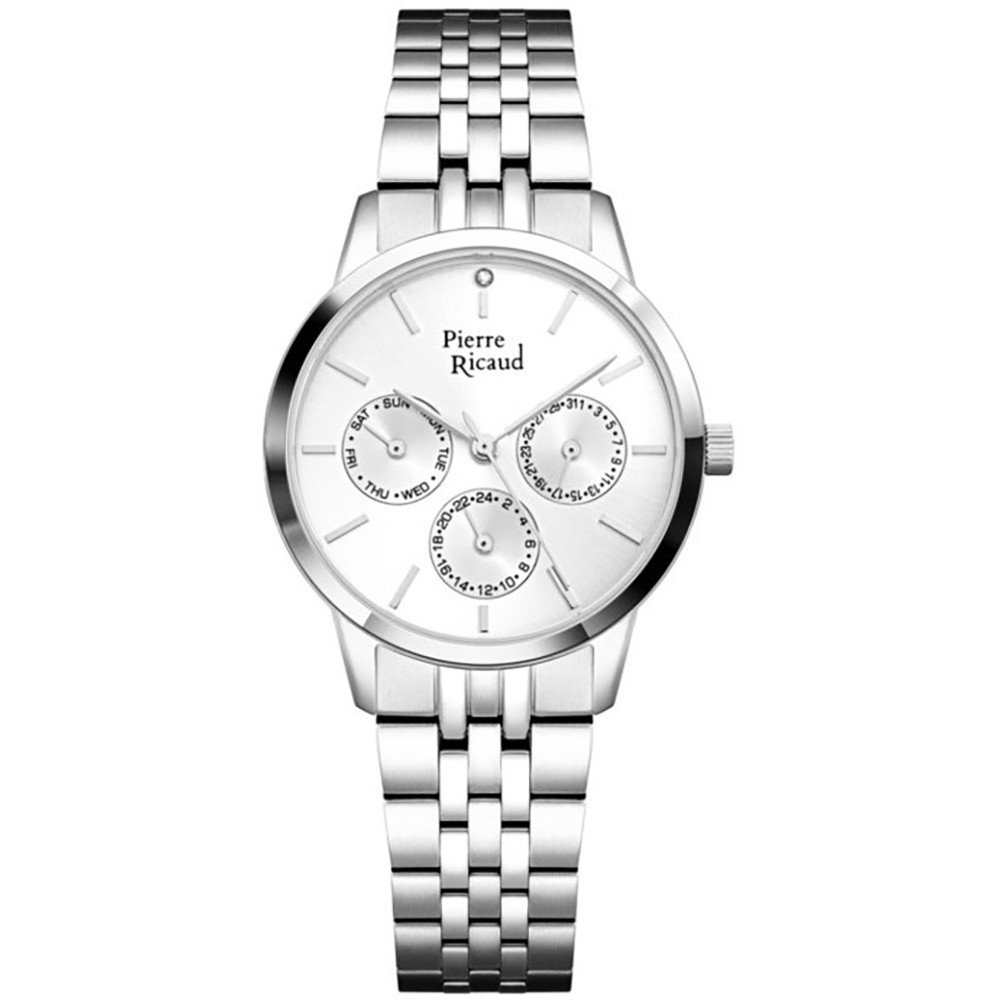Zegarek Damski Pierre Ricaud P21056.5113QF srebrny