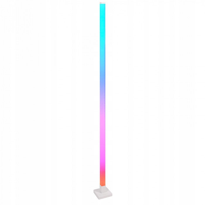 Lampa podłogowa muzyczna RGB+W LED z pilotem Ecolight EC20545