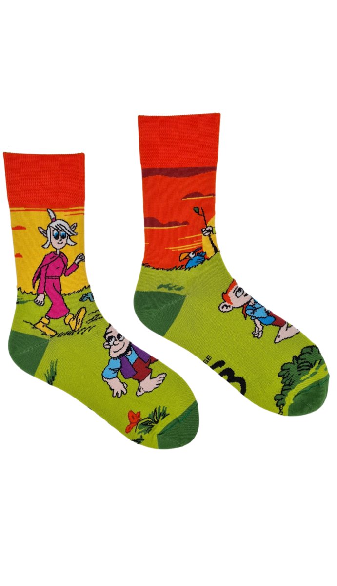 Skarpety długie Lil i Put 43-46 Geek Socks