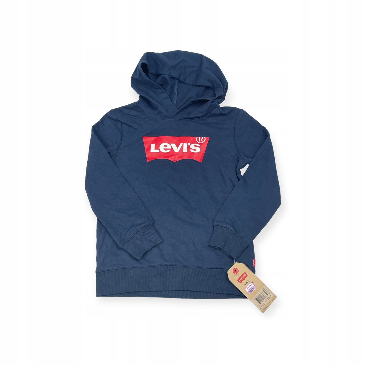 Bluzka z kapturem chłopiec granatowa LEVI'S M