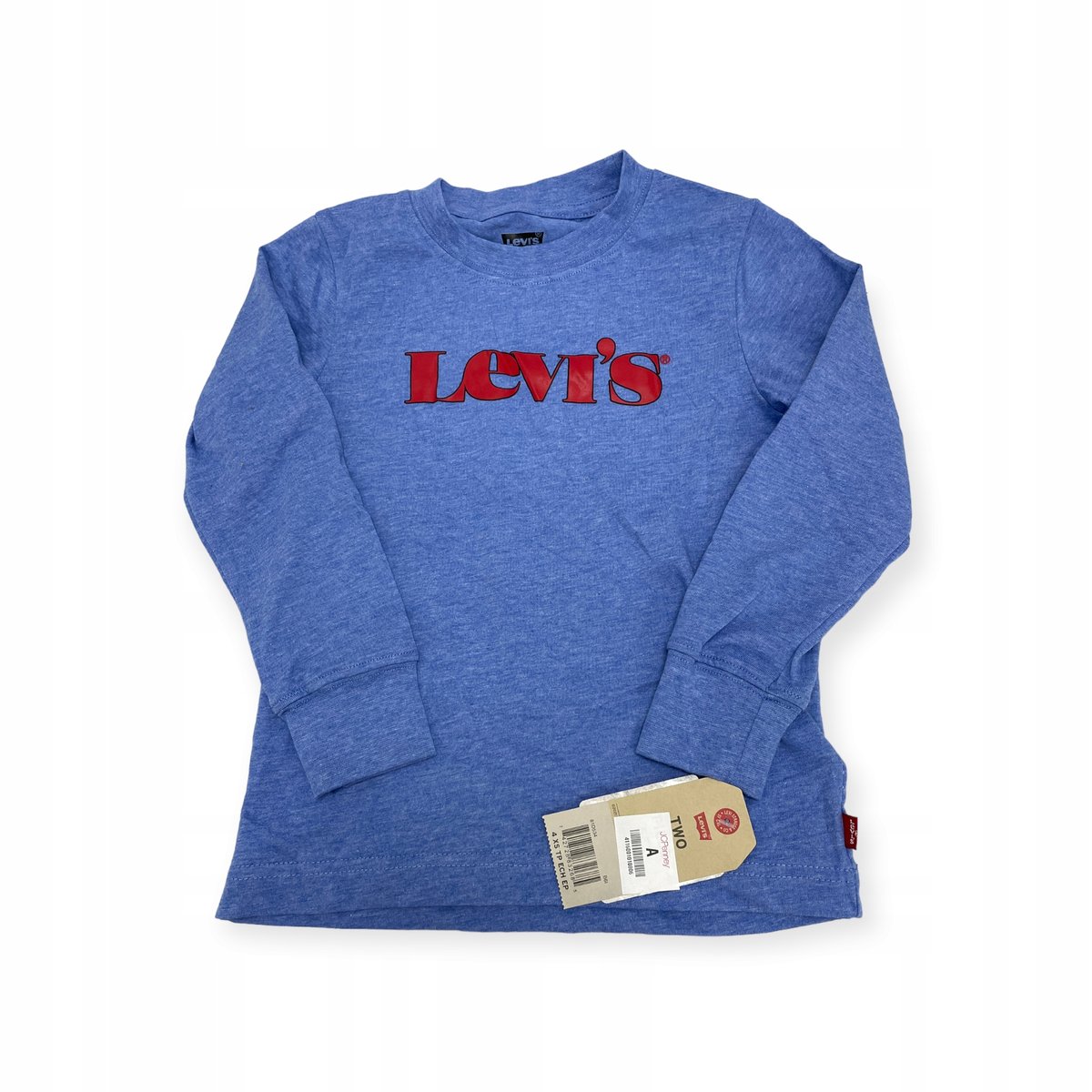 Koszulka bluzka chłopiec niebieska LEVI'S 3/4 lata