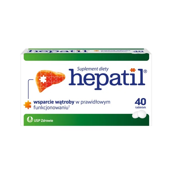 Hepatil Suplement diety 40 sztuk