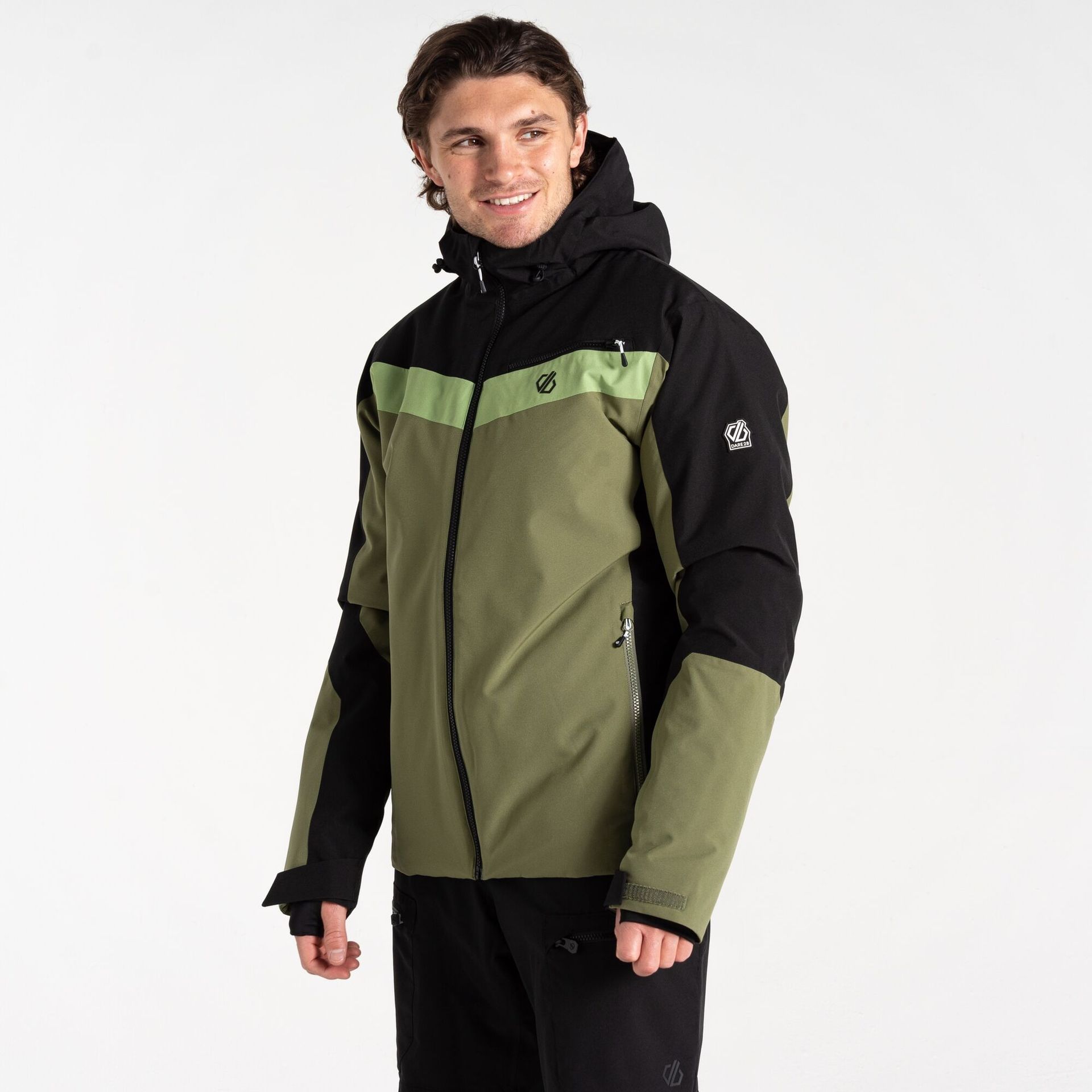 Dare 2b - Męska Kurtka Narciarska Eagle II Czarny, Rozmiar: 4XL