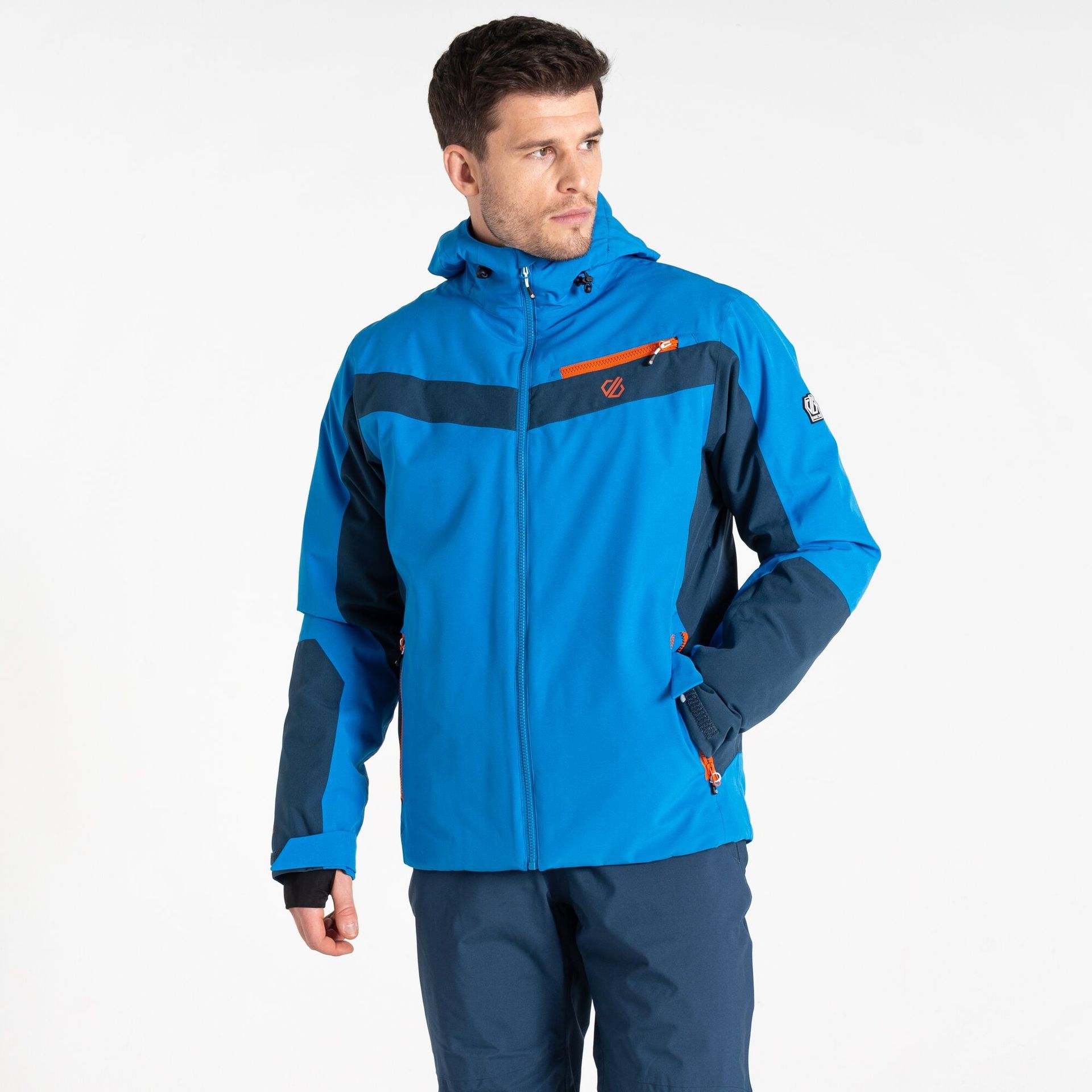 Dare 2b - Męska Kurtka Narciarska Eagle II Niebieski, Rozmiar: Xxxl