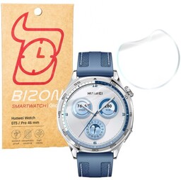 Bizon Folia hydrożelowa na ekran Glass Watch Hydrogel do Huawei Watch GT 5 / GT 5 Pro 46 mm, 2 sztuki