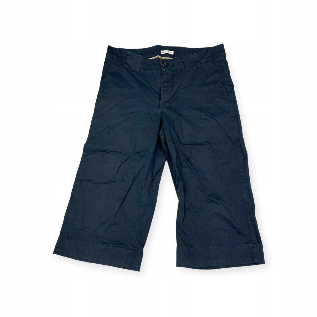 Rybaczki materiałowe damskie granatowe LEE M/14