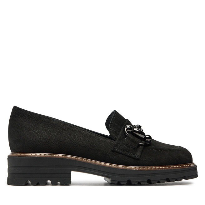 Loafersy Ryłko E2R17_D Czarny