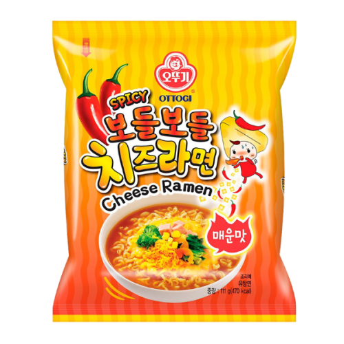 Makaron inst. Ramen Cheese Spicy 111g Ottogi