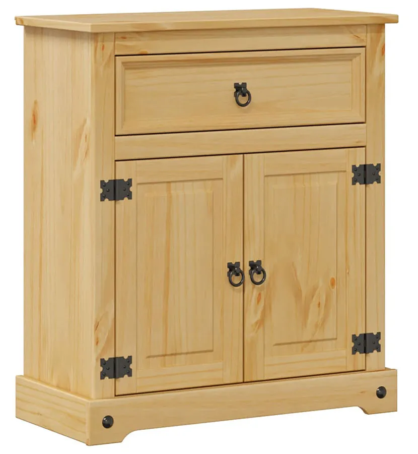 Skandynawska Szafka Łazienkowa Z Drewna Sosnowego K0-P87