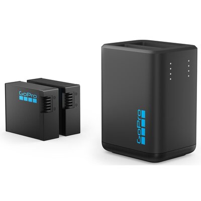 Ładowarka GOPRO Dual + 2 x Akumulator Enduro do Hero13 Black