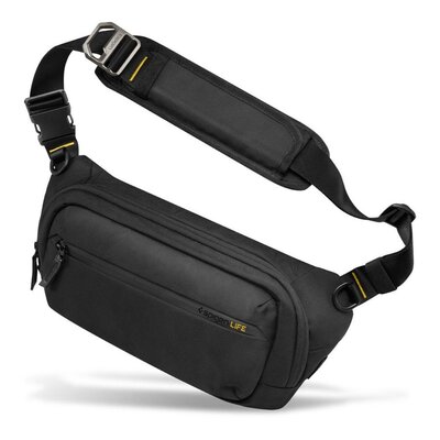 Saszetka biodrowa nerka Spigen KD410 Sling Bag Klasden Czarny