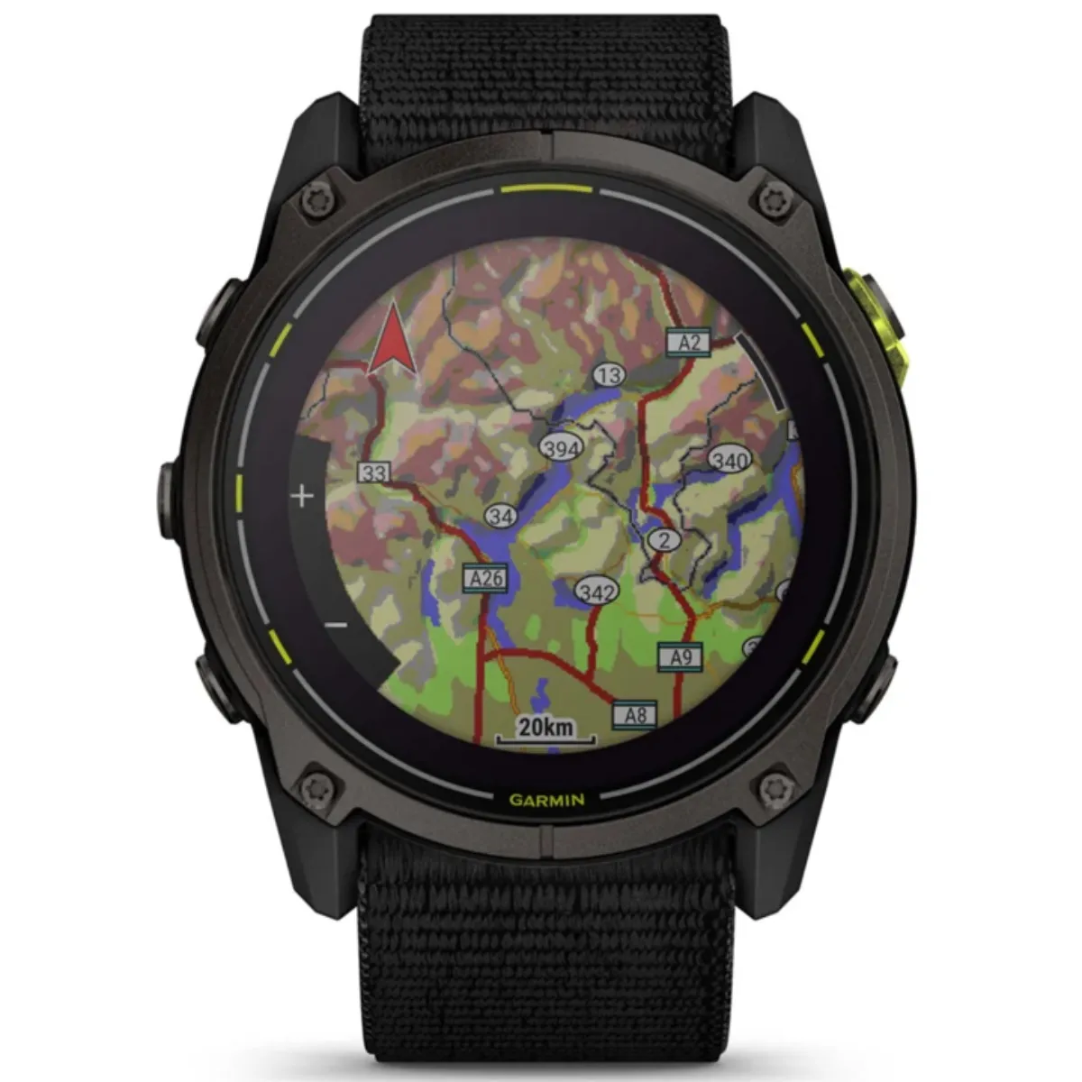 Garmin Enduro 3 smartwatch z GPS 010-02751-01 Czarny