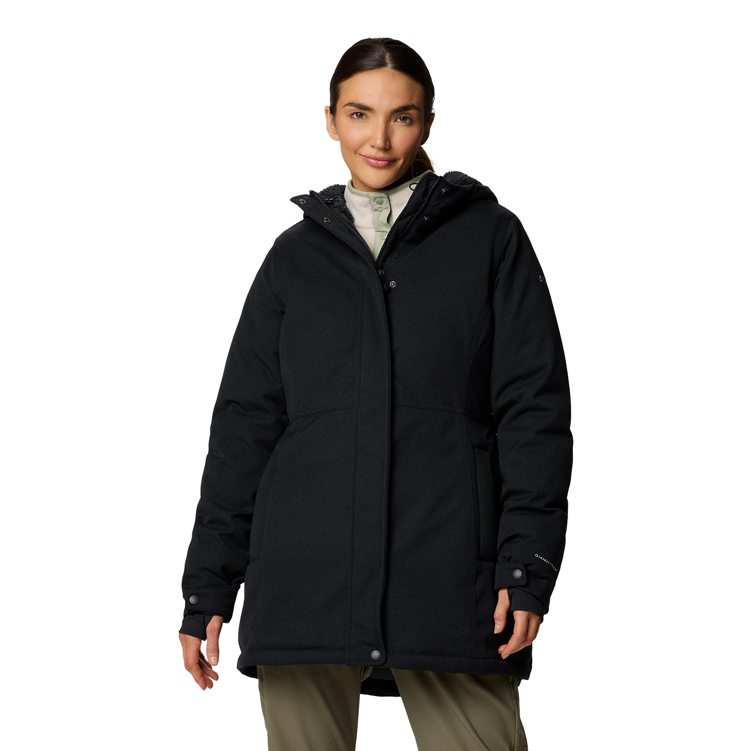 Kurtka ocieplana damska Columbia Alameda Ridge Insulated Parka black - S
