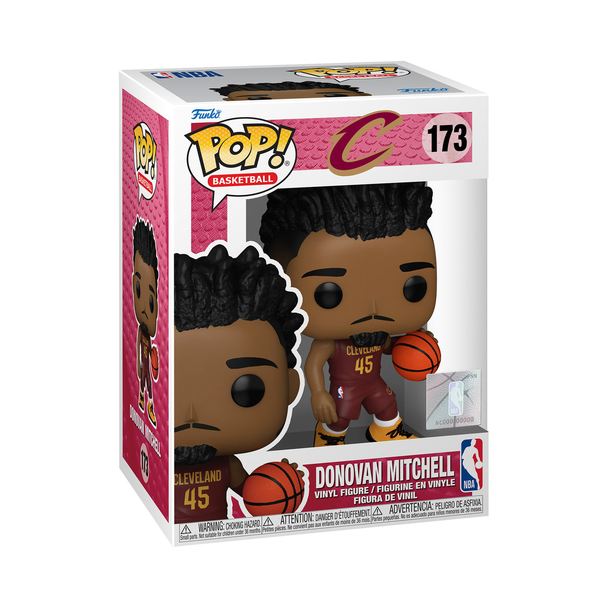 Funko POP!, figurka kolekcjonerska, NBA: Cavs - Donovan Mitchell
