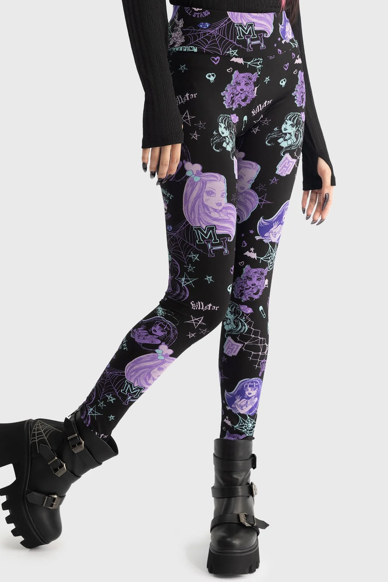 legginsy KILLSTAR - LETS BOLT (MONSTER HIGH)-L