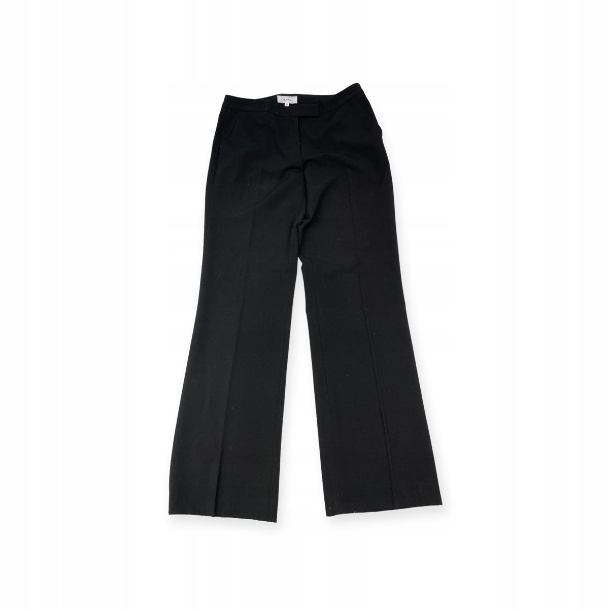 Czarne eleganckie spodnie damskie CALVIN KLEIN XS