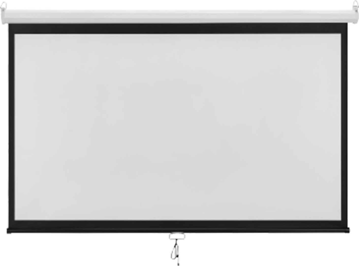 Ekran do projektora Spacetronik Ekran projekcyjny zwijany ręcznie 100