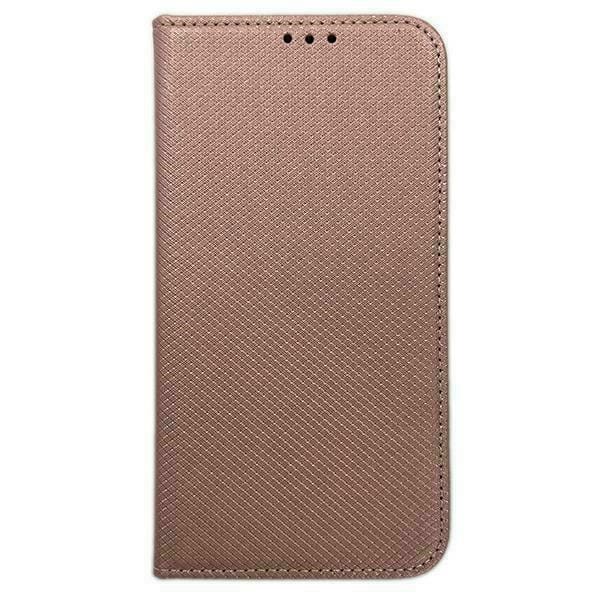 Etui Smart Magnet book Realme C63różowo złoty/rose gold
