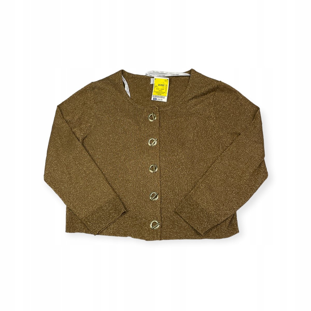 Narzutka bolerko damskie rękaw 3/4 CALVIN KLEIN L