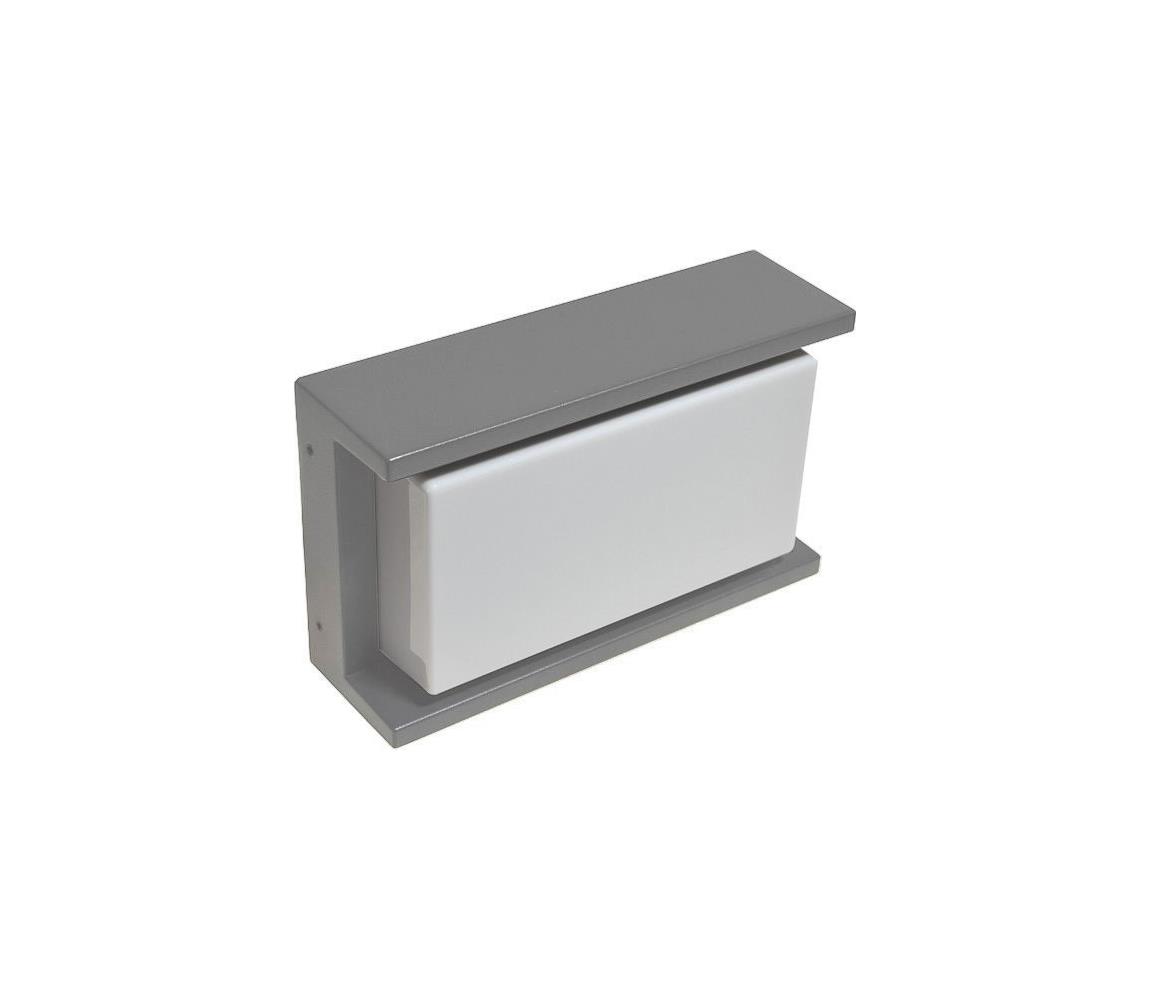 Kinkiet zewnętrzny ARAGO 1xE27/60W/230V IP54 szary
