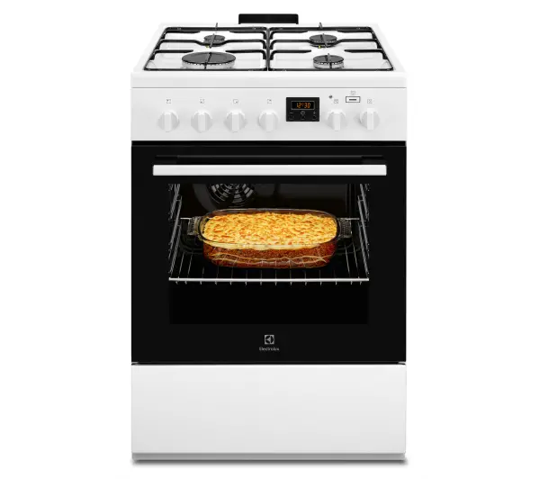 Electrolux 600 LKK660222W Pieczenie parowe Termoobieg