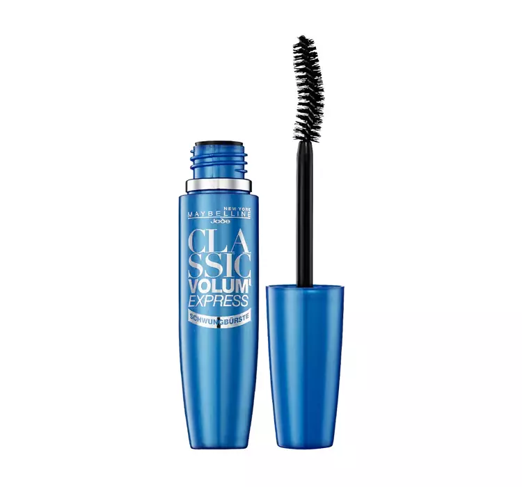 MAYBELLINE CLASSIC VOLUM EXPRESS TUSZ DO RZĘS ZE SZCZOTECZKĄ W KSZTAŁCIE ŁUKU BLACK 10ML