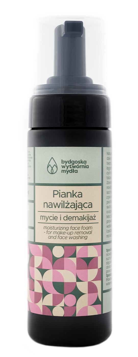 Bydgoska Wytwórnia Mydła Mycie i Demakijaż Pianka nawilżająca do twarzy 150 ml