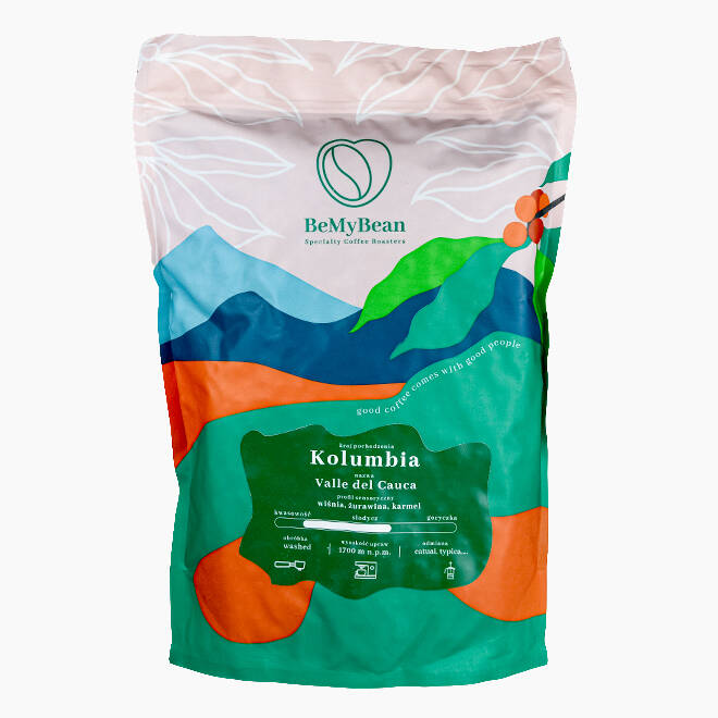 BeMyBean Kolumbia Valle del Cauca 1kg ESPRESSO
