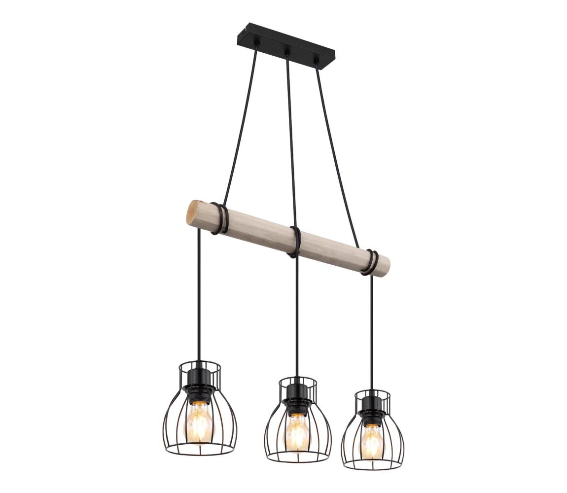 Globo 15326-3H - Żyrandol na lince MINA 3xE27/40W/230V