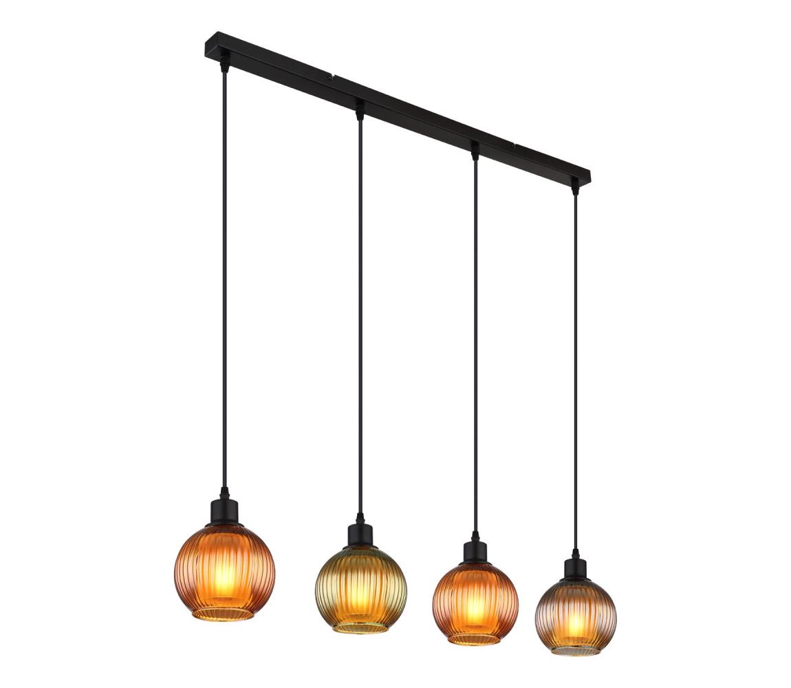Globo 15638-4 - Żyrandol na lince ZUMBA 4xE27/25W/230V