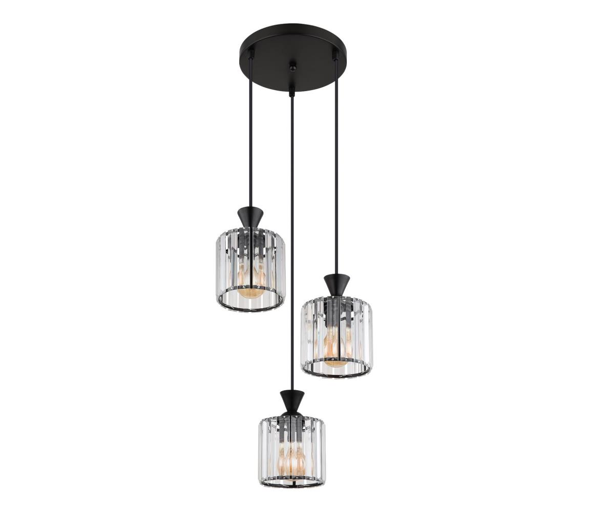 Globo 15742-3 - Żyrandol na lince JORDANA 3xE27/60W/230V