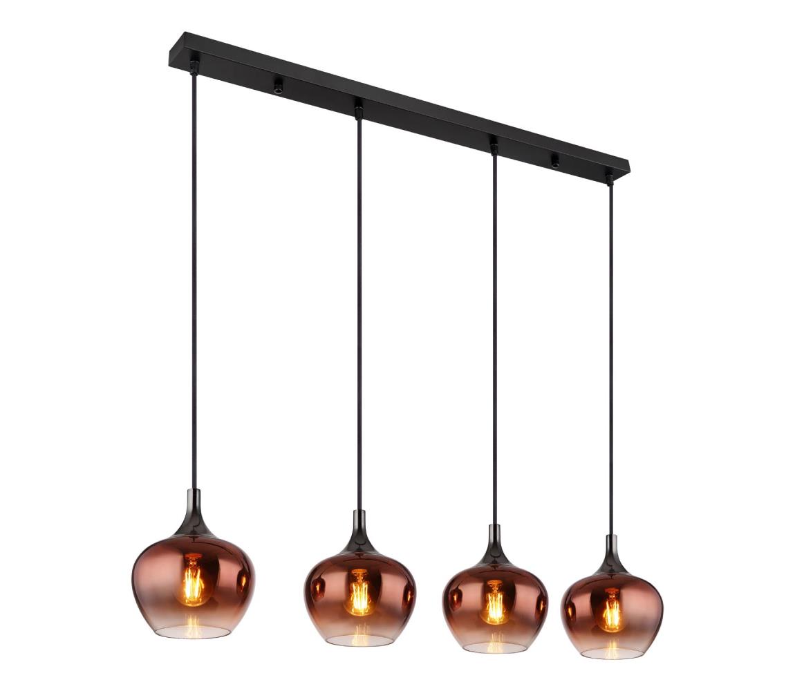 Globo 15548-4HG - Żyrandol na lince MAXY 4xE27/40W/230V