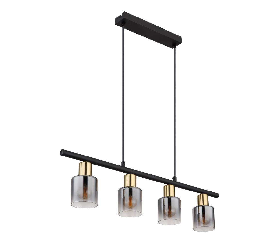 Globo 54310-4H - Żyrandol na lince HOLLSY 4xE14/25W/230V