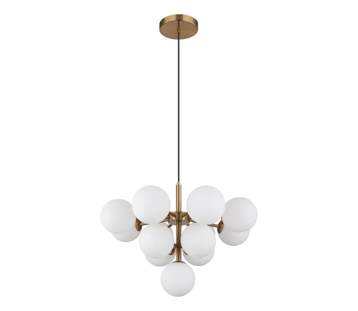 Globo 56143-13G - Żyrandol na lince GRAPPY 13xG9/5W/230V