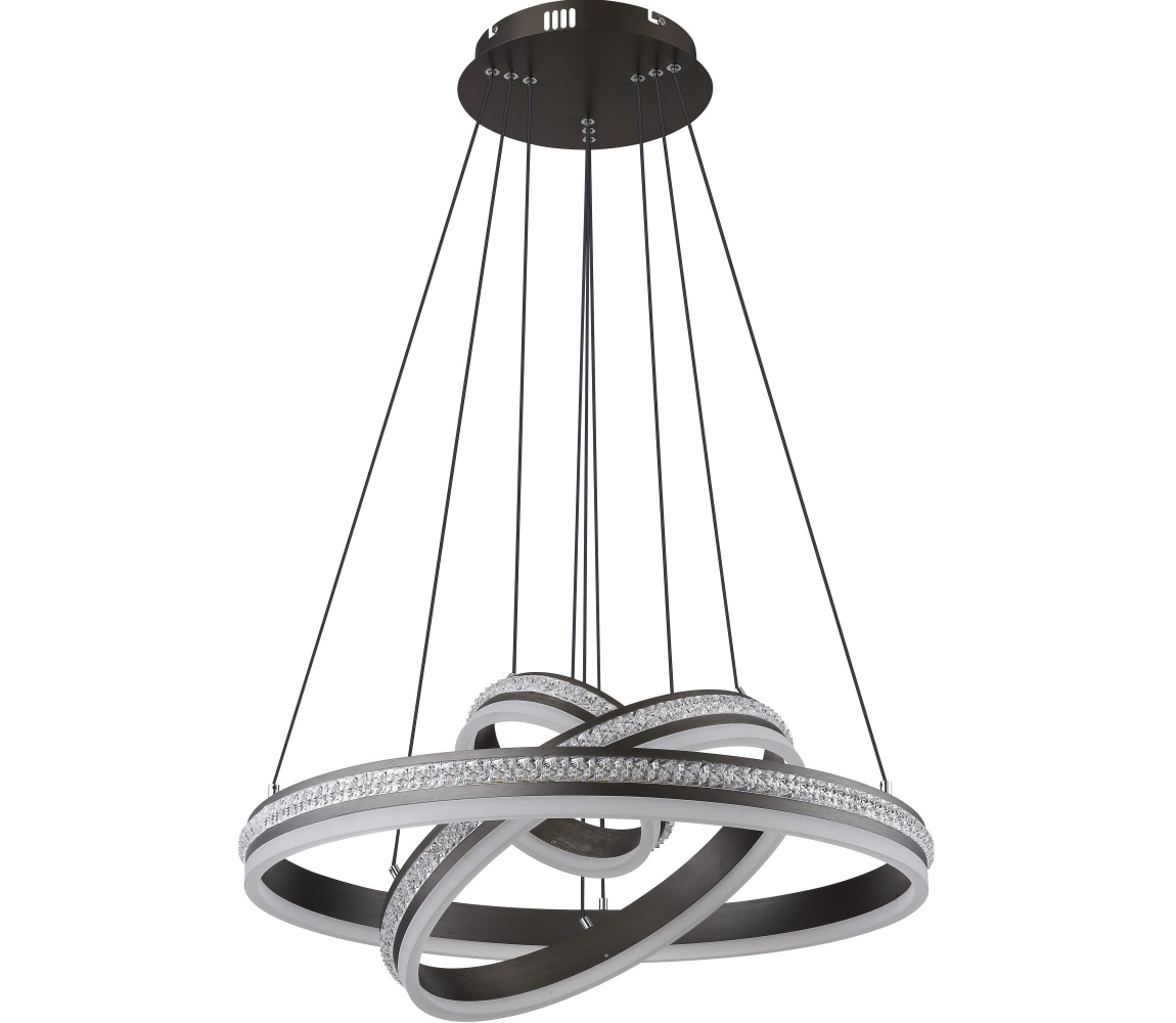 Globo 67314-70H - LED Żyrandol ściemnialny na lince GROUNI LED/70W/230V + pilot