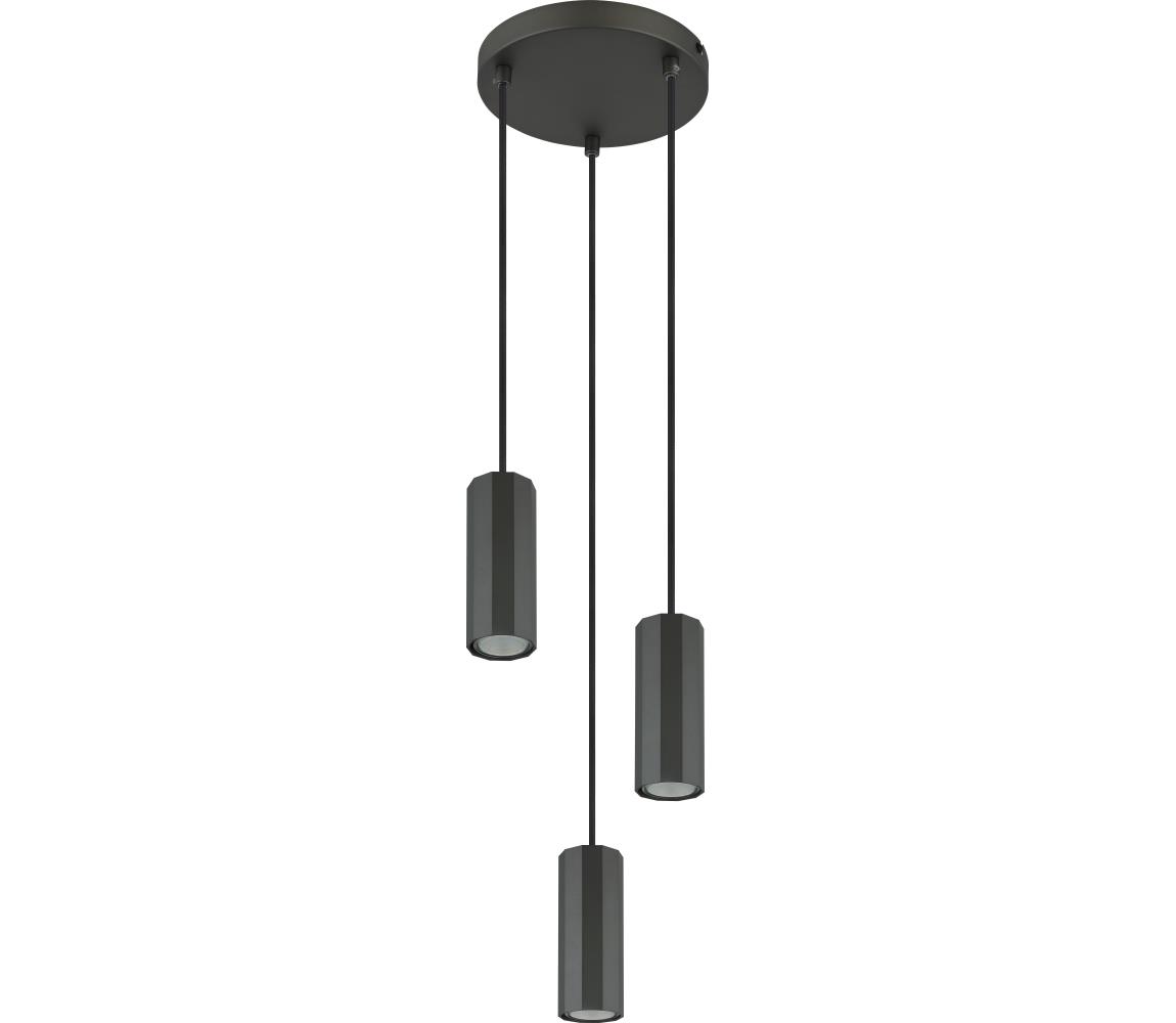 Globo 57918-3H - Żyrandol na lince JAMES 3xGU10/25W/230V