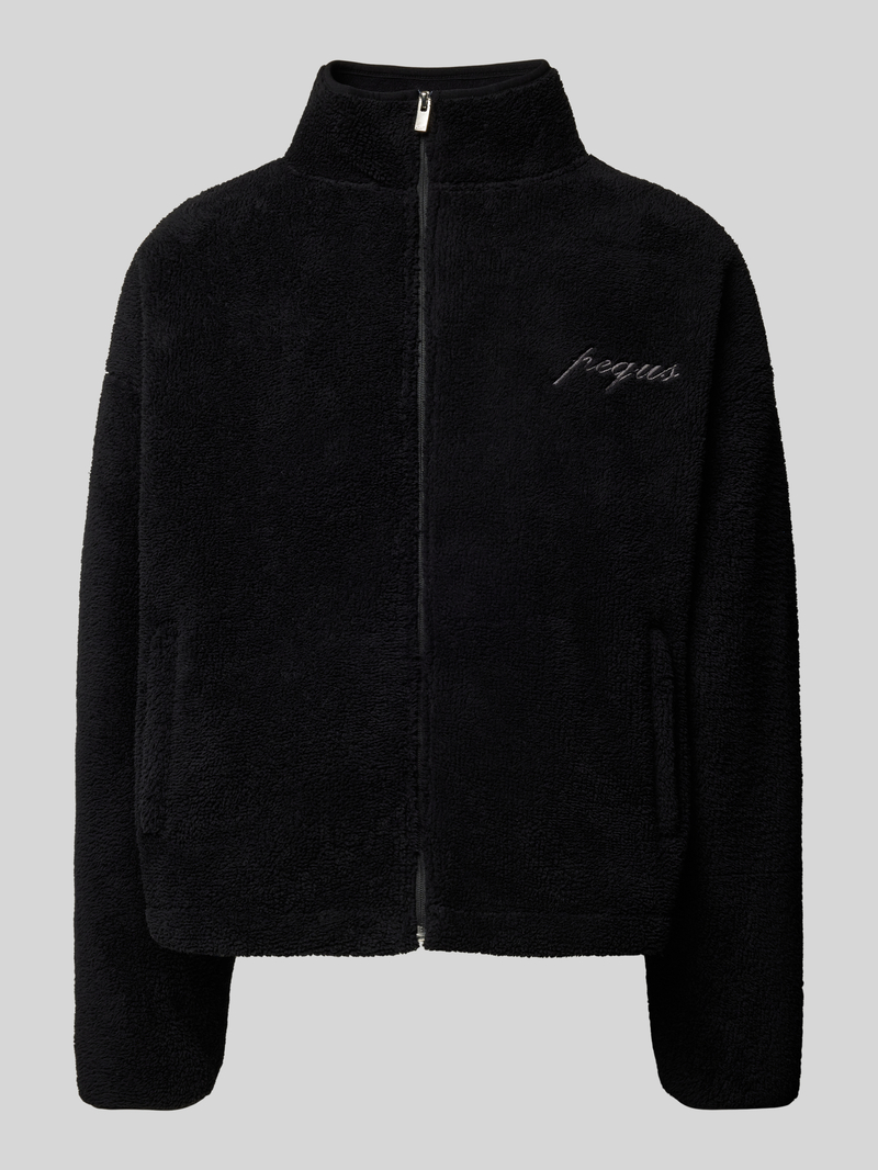 Bluza rozpinana z wyhaftowanym logo model ‘Mykonos’