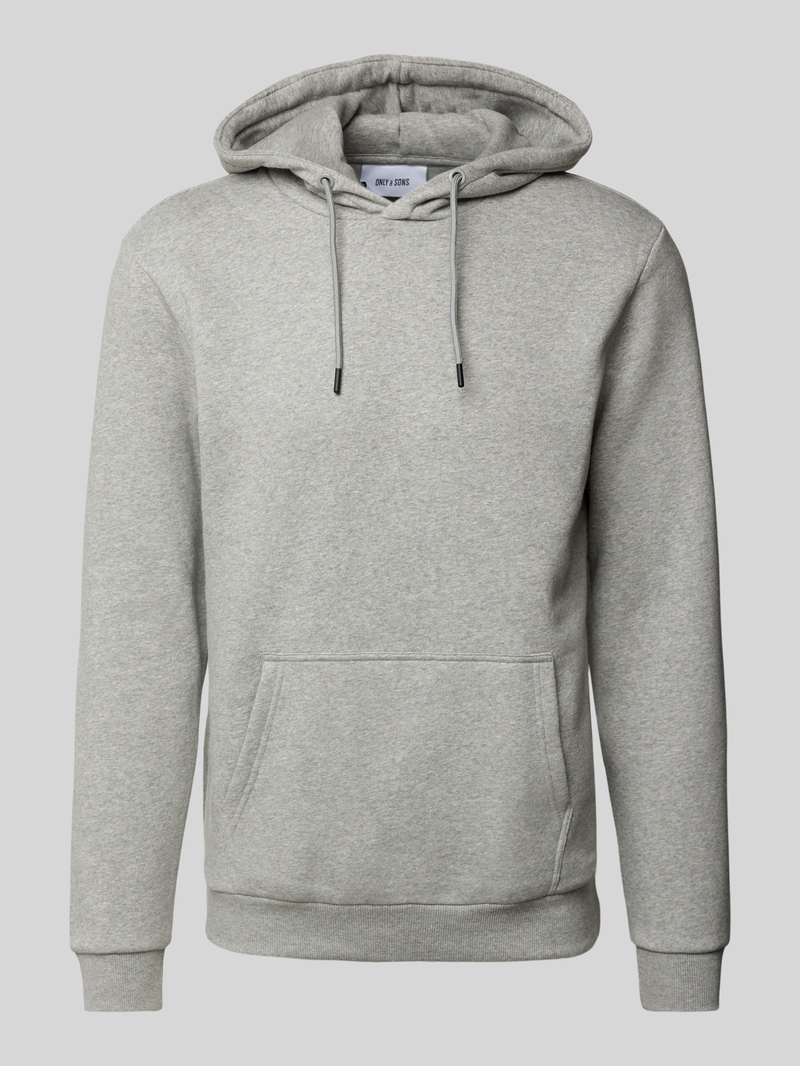 Bluza z kapturem i lekko obniżonymi ramionami model ‘CERES LIFE’