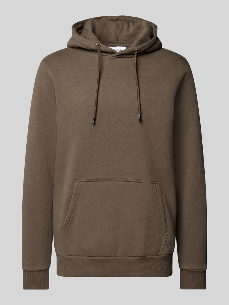 Bluza z kapturem i lekko obniżonymi ramionami model ‘CERES LIFE’