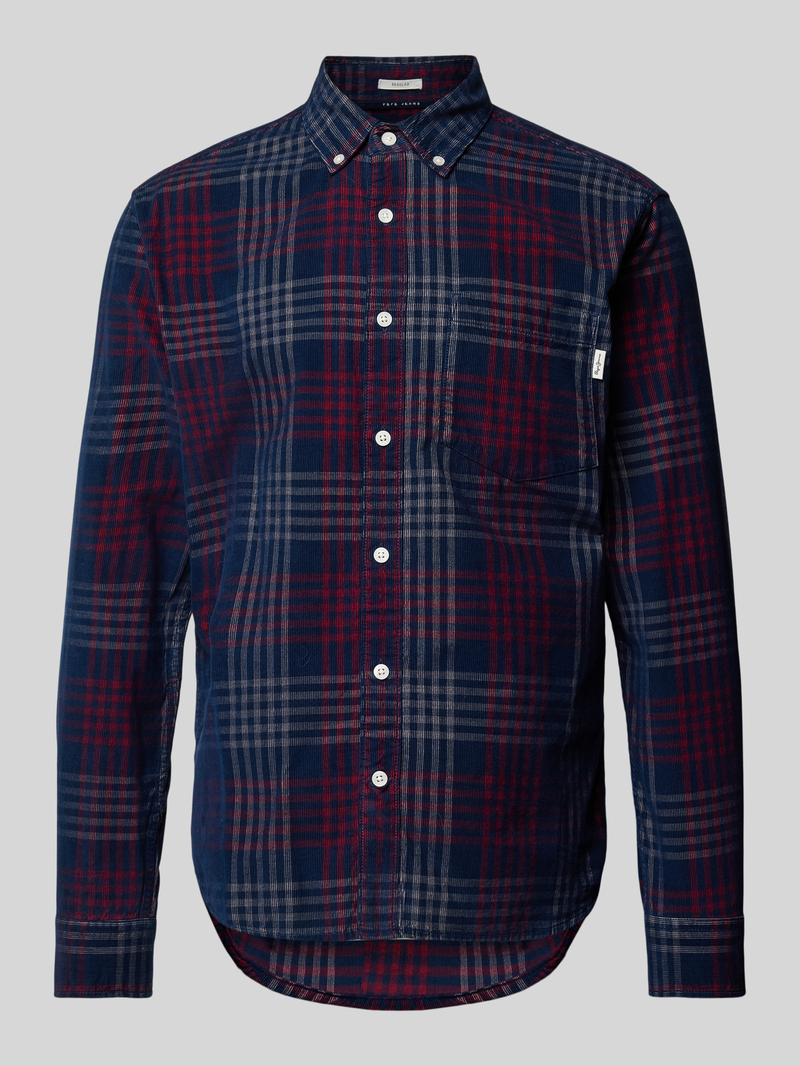 Koszula casualowa z kołnierzykiem typu button down model ‘Marcus’