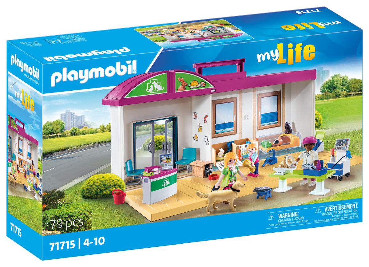Playmobil, przenośna klinika dla zwierząt