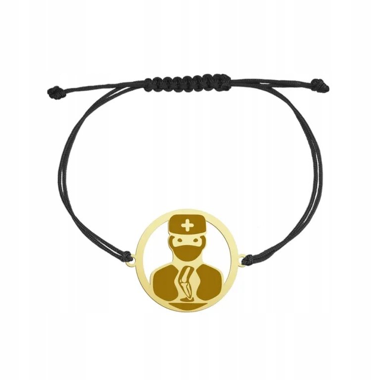 Bransoletka Pozłacana Ortopeda GRAWER