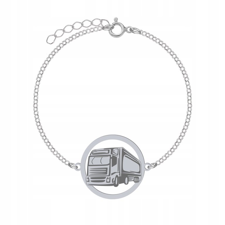 Srebrna Bransoletka TIR GRAWER GRATIS