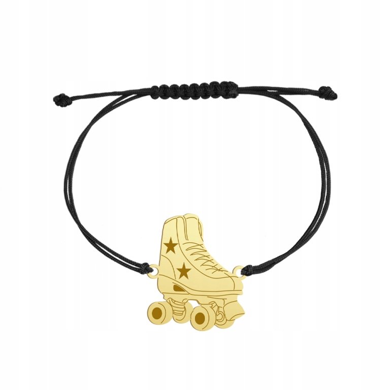 Pozłacana Bransoletka Wrotki GRAWER GRATIS