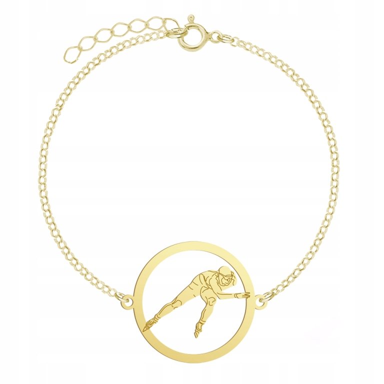 Pozłacana Bransoletka Panczenista GRAWER GRATIS