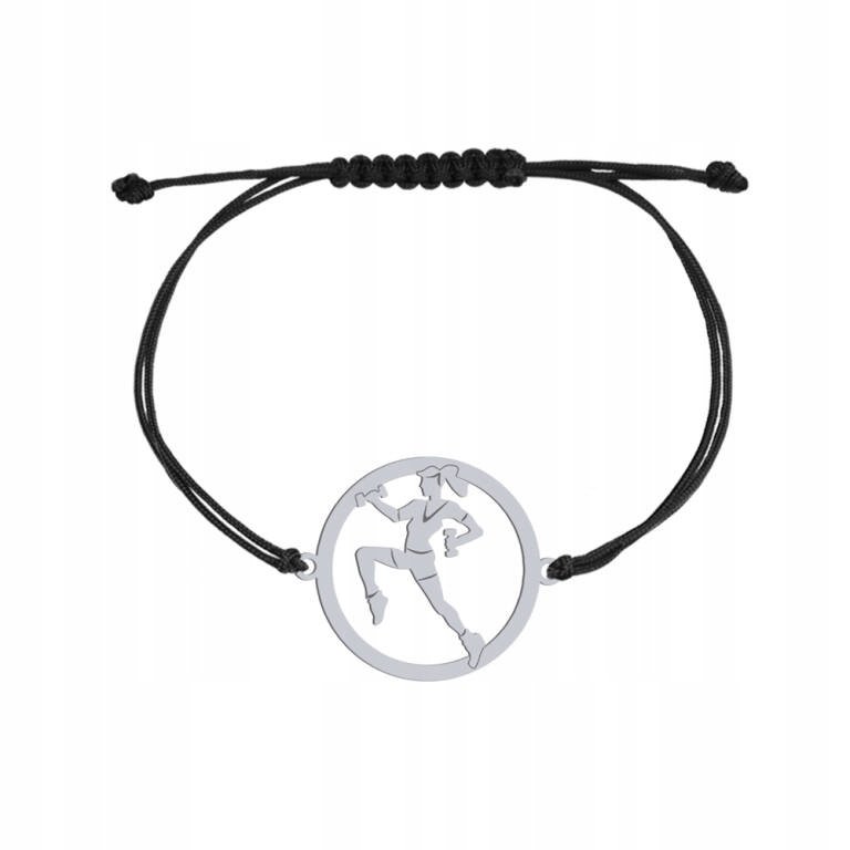 Srebrna Bransoletka Aerobik GRAWER GRATIS