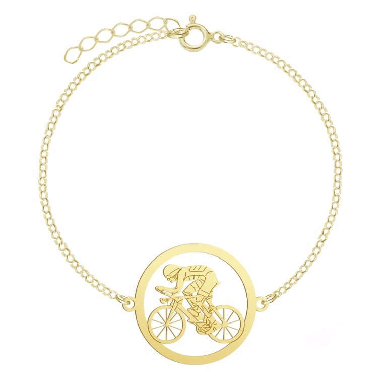Pozłacana Bransoletka Kolarstwo GRAWER GRATIS