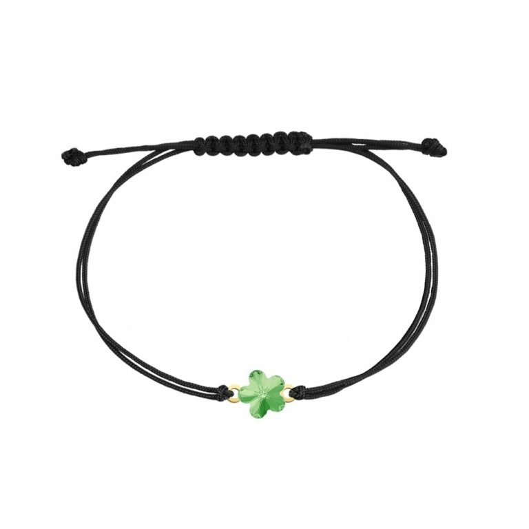 Pozłacana Bransoletka KWIATUSZEK Dedykacja Gratis