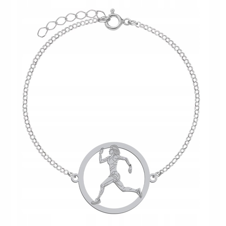 Srebrna Bransoletka Sprinter GRAWER GRATIS